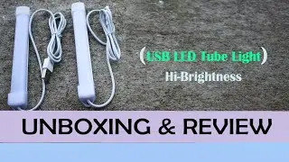 Mini USB LED Tube Light / with USB for Power Bank PC Laptop-High Brightness Light for Small Room