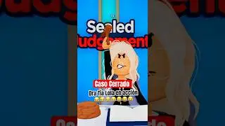 Caso Cerrado en #roblox 😂😂 #humor #comedy #shorts #robloxedit #comedia