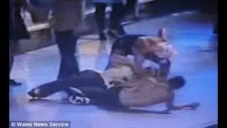 Drunken yobs Attack Tranny Cage Fighters