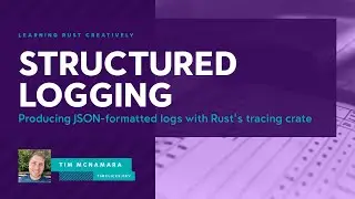 Produce JSON-formatted output from Rust's tracing crate
