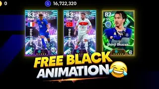100% Black Animation 😂 ? In eFootball 2026 Mobile 