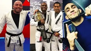 UFC Fighters Getting BLACK BELTS -Brazilian Jiu Jitsu, Joe Rogan, Eddie Bravo, (Jre) 2024
