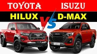 Toyota HILUX vs Isuzu Dmax: The Ultimate Comparison Reveals Mind-Blowing Differences!