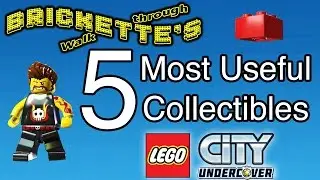 LEGO City Undercover 5 Most Useful Collectibles - Rex Fury and 4 Red Bricks - Pls SEE DESCRIPTION
