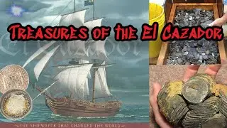 El Cazador Spanish Shipwreck Silver Reale Treasure Coins Up Close