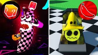 *Banana Eats x Skengines* Quest + Code🚂🏁