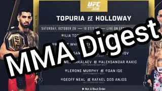 UFC 308 FULL MAIN CARD