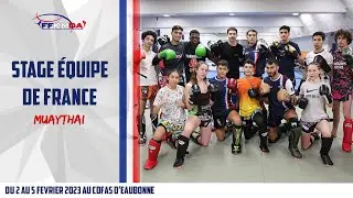 Stage équipe de France Muaythai Juniors/U23