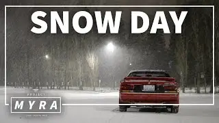 Snow Day // Project MYRA // 1989 Toyota MR2
