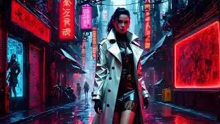 Bending Grid - Cybercity Red Lights (Official Lyric Video) feat. Gulsah Brett