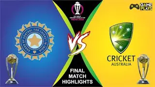 India Vs Australia Final Match Highlights ICC Cricket World Cup 2023 WCC 3 Gameplay #game #gameplay