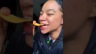 You'll never believe why he can't bite into this french fry! 🍟😲.