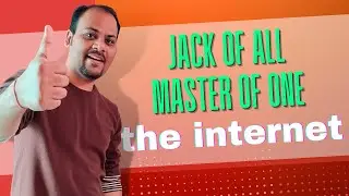 Jack Of All & Master Of One // Master Of One - The Internet // Mukesh Nuna
