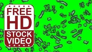 Free Stock Videos - abstract outlined green shapes morphing changing randomly 2D animation