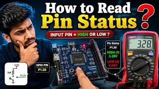 How to Read Pin status in 32-bit Microcontroller