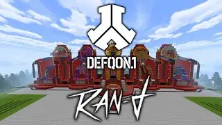 The Opening Ceremony With Ran-D - Defqon.1 Minecraft Weekend Festival 2024 (FAN MADE)