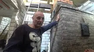 Банная факельная печь с опрокидыванием пламени