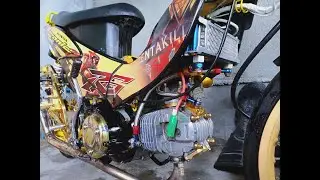 HONDA RS125 OIL COOLED ENGINE SET UP