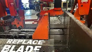 How to Replace Cosen Bandsaw Blade