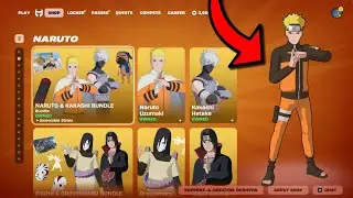 🔴 *NEW* FORTNITE NARUTO UPDATE! ITEM SHOP TODAY! (Chapter 7 LIVE)