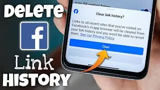 How to Delete Link History on Facebook