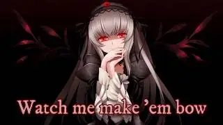 [Nightcore] ⇁ You Should See Me On a Crown (Lyrics)