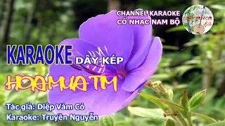 Hoa Mua Tím - TG Diệp Vàm Cỏ (Dây kép)