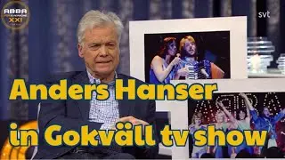 Anders Hanser in Go´kväll tv show