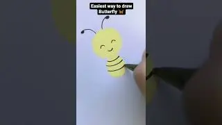 Learn to draw the Bee with me !!!