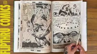TARZAN OF THE APES Artist's Edition. Joe Kubert’s jungle adventures