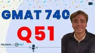 Charles - 740 GMAT - Score Quant Q51 - 97 percentile