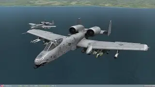 DCS World - Dodgeing the missiles