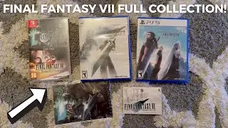 MY FULL FINAL FANTASY VII COLLECTION! Countdown to Final Fantasy VII Rebirth! @tech.addiction