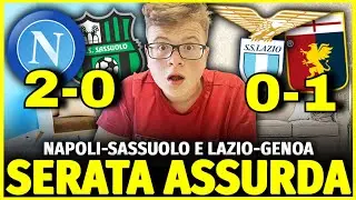 ANCORA COSÌ STIAMO MESSI NEL 2023? - NAPOLI-SASSUOLO 2-0, LAZIO-GENOA 0-1