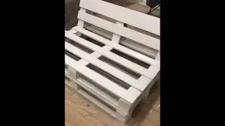 Необычный диван своими руками, пошагово. Диван из поддонов/паллет .