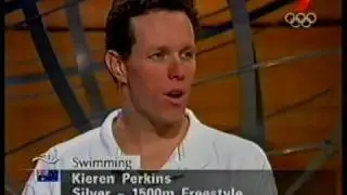 2000 | Grant Hackett & Kieren Perkins | Interview | 2000 Sydney Olympics