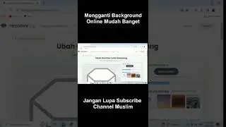CARA MENGGANTI BACKGROUND FOTO ONLINE, MUDAH BANGET 