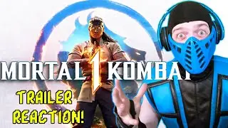 MORTAL KOMBAT 1 Announcement Trailer - SUB-ZERO REACTS!