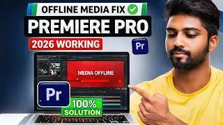 प्रीमियर प्रो में ऑफलाइन मीडिया प्रॉब्लम | Premiere Pro OFFLINE MEDIA Fix | Offline Media Detected