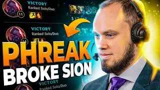 Riot Phreak Broke Sion and I kept it a SECRET!🤫