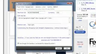 PHP Generator. Google add to cart buttons and Google Shopping Cart