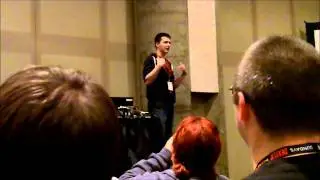 Ryan Buell from Paranormal State at Big Apple Comic Con