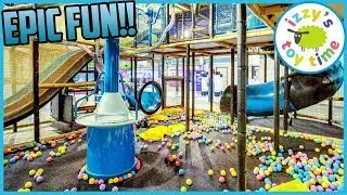 Izzy's Toy Time Goes to EPIC FUN in AUSTIN! Fun Family Trip! Indoor Play Place!