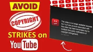 How to NOT Get Copyrighted on YouTube 💥 Avoid Copyright Strikes