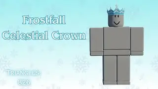 Roblox UGC Timelapse - Frostfall Celestial Crown