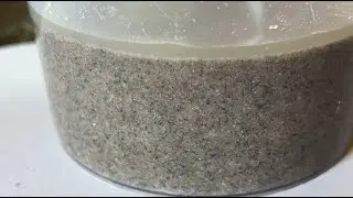 Casting artificial (fake) granite at home