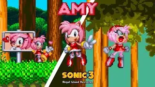 Modgen Amy Rose in Sonic 3 A.I.R