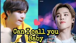 Yoonmin is real 💕| Can I call you baby | Cute and Sweet Yoonmin Moments