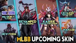 REVAMPED YU ZHONG | CLAUDE M6 SKIN WINNER ? | KARRIE LEGEND/SQUAD - Mobile Legends 
