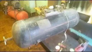 Дополнительный ресивер к слабому компрессору, к СO-7B